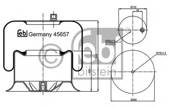 FEBI BILSTEIN 45657