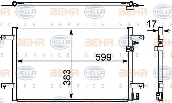 BEHR HELLA SERVICE 8FC 351 302-451