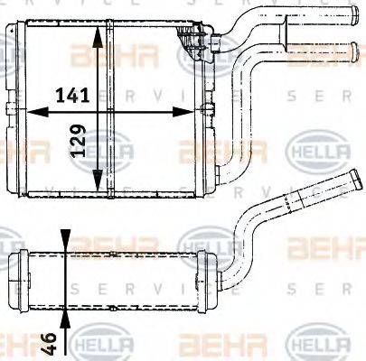 BEHR HELLA SERVICE 8FH 351 312-061