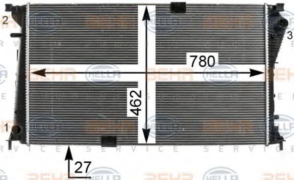 BEHR HELLA SERVICE 8MK 376 700-371