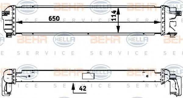 BEHR HELLA SERVICE 8MK 376 717-421