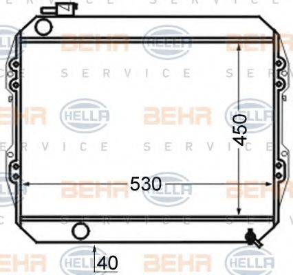 BEHR HELLA SERVICE 8MK 376 726-651