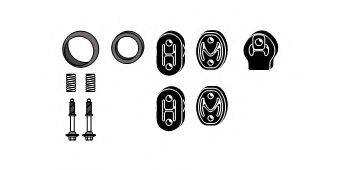 HJS 82438055 Монтажний комплект, система випуску