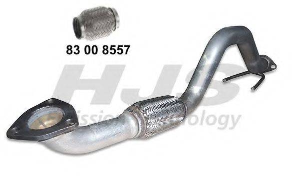 VW 1K0254304C Труба вихлопного газу