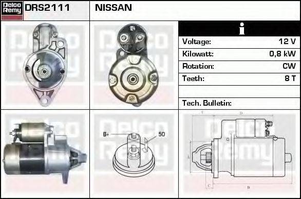 NISSAN 23300-MCA010 Стартер