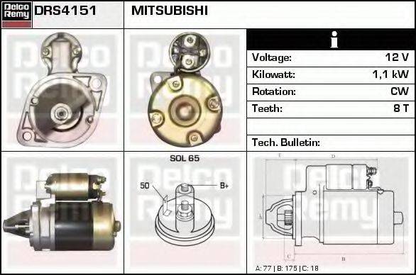 MITSUBISHI M2T32681 Стартер