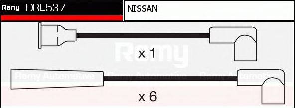 DELCO REMY DRL537 Комплект дротів запалювання