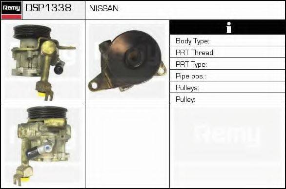 DELCO REMY DSP1338 Гідравлічний насос, кермо