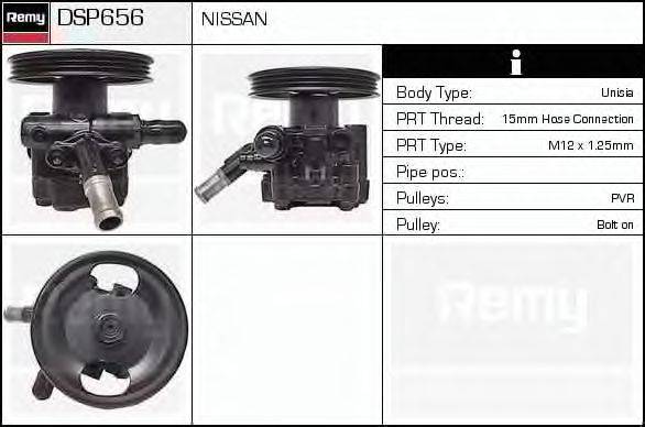 DELCO REMY DSP656 Гідравлічний насос, кермо