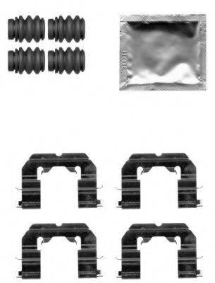 PAGID K0452 Комплектуючі, колодки дискового гальма