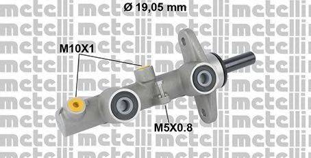 METELLI 050813 головний гальмівний циліндр