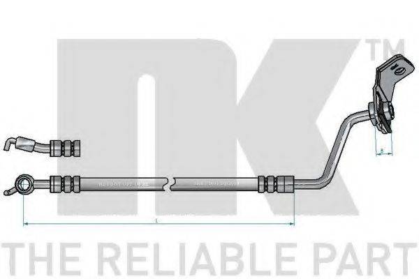NK 853485 Гальмівний шланг