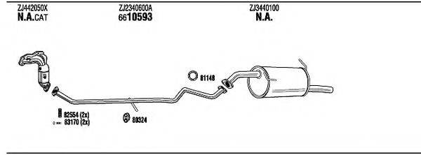 WALKER MAK54913A Система випуску ОГ