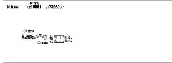 WALKER NIH24199B Система випуску ОГ