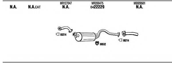 FONOS MI65566C Система випуску ОГ