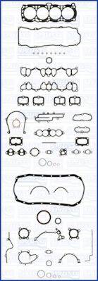 NISSAN 10101-14R25 Комплект прокладок, двигун