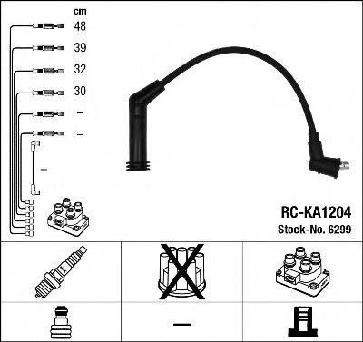 KIA 27450-02610 Комплект дротів запалювання