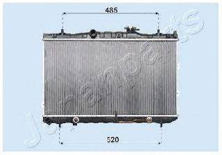 JAPANPARTS RDA333031 Радіатор, охолодження двигуна