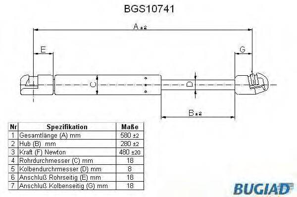 BUGIAD BGS10741