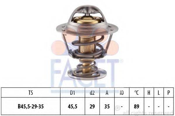 FACET 78389S Термостат, охолоджуюча рідина