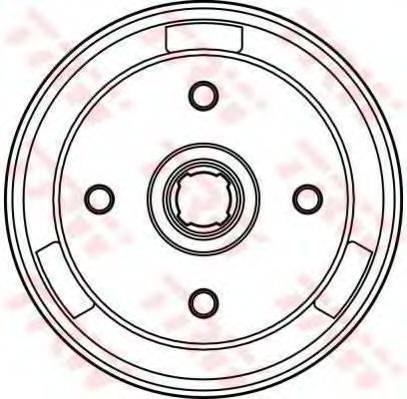 BRAKE ENGINEERING DR960640 Гальмівний барабан