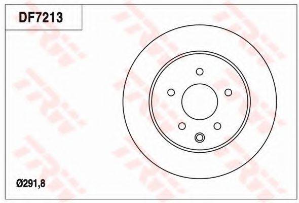 TRW DF7213 гальмівний диск