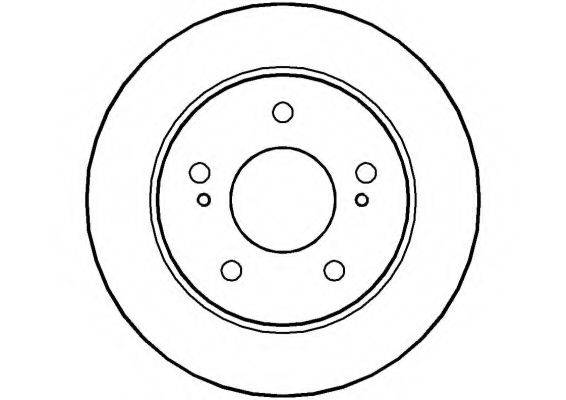 NATIONAL NBD531 гальмівний диск