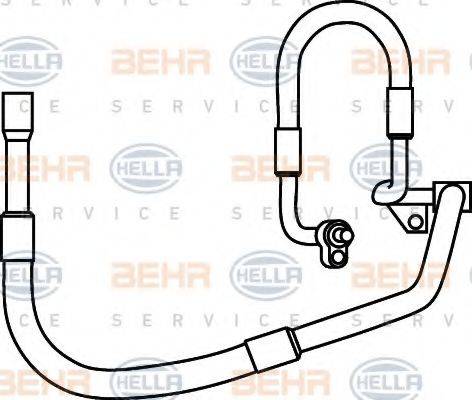 FORD 1 148 934 Трубопровід високого тиску, кондиціонер