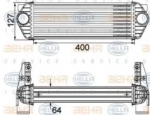 FORD 4 999 282 Інтеркулер