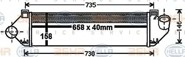 FORD 6G919L440AF Інтеркулер