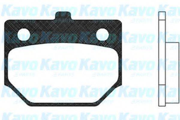 DAIHATSU 55210-75120 Комплект гальмівних колодок, дискове гальмо