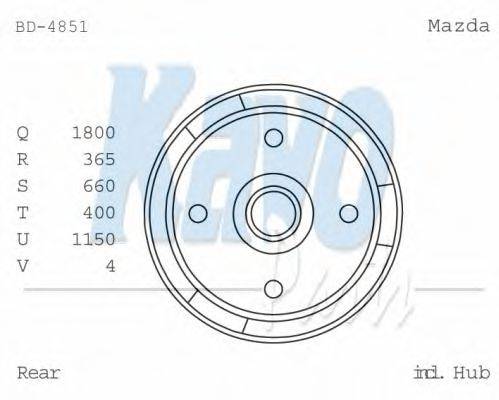 KAVO PARTS BD-4851