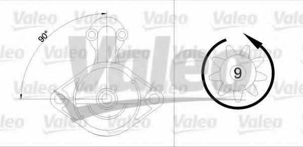 VALEO 455597 Стартер