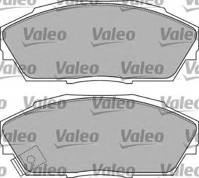 VALEO 551745 Комплект гальмівних колодок, дискове гальмо