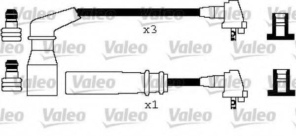 LUCAS ELECTRICAL DKB686 Комплект дротів запалювання