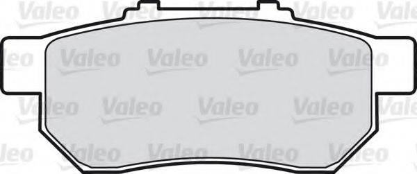 VALEO 598437 Комплект гальмівних колодок, дискове гальмо
