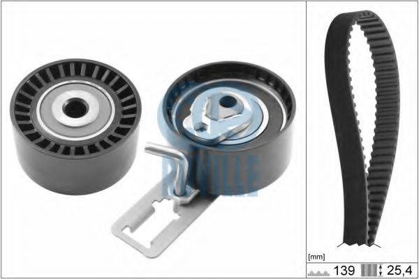 FORD 1703348 Комплект ременя ГРМ