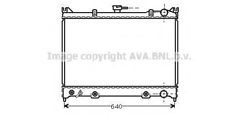 AVA QUALITY COOLING DN2077 Радіатор, охолодження двигуна