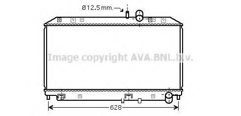 AVA QUALITY COOLING MZ2169 Радіатор, охолодження двигуна