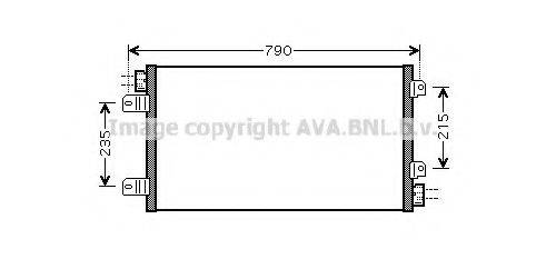 VAUXHALL 09109424 Конденсатор, кондиціонер