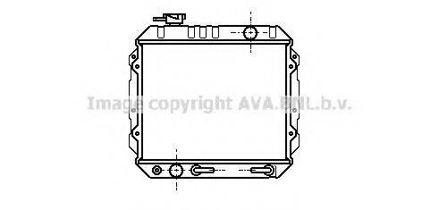 AVA QUALITY COOLING SZ2005 Радіатор, охолодження двигуна