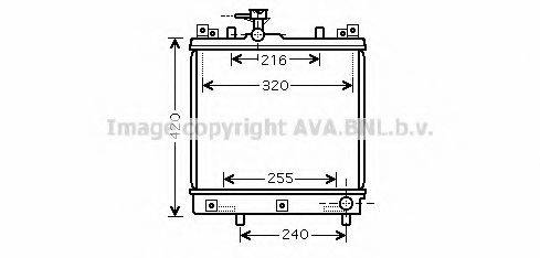 BLUE PRINT ADK89829 Радіатор, охолодження двигуна