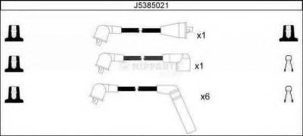 NIPPARTS J5385021 Комплект дротів запалювання