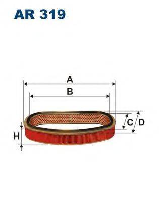 FILTRON AR319 Повітряний фільтр