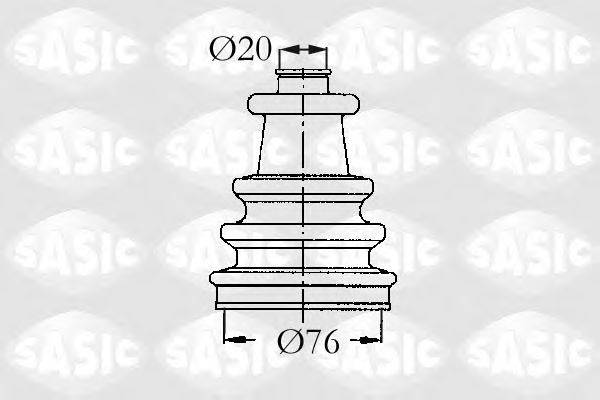 ORIGINAL IMPERIUM 755504 Комплект пильника, приводний вал