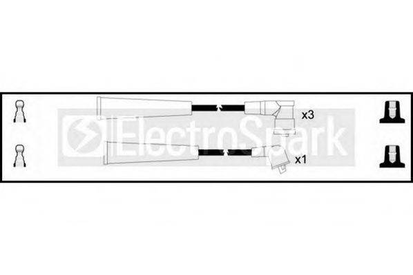 STANDARD OEK931 Комплект дротів запалювання