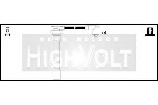 STANDARD OEF734 Комплект дротів запалювання