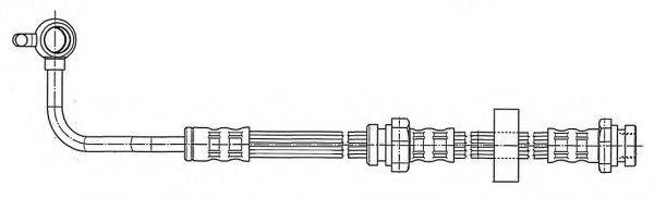 KAWE 512220 Гальмівний шланг