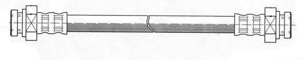 KAWE 510593 Гальмівний шланг