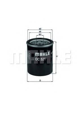 MAHLE ORIGINAL OC521 Масляний фільтр